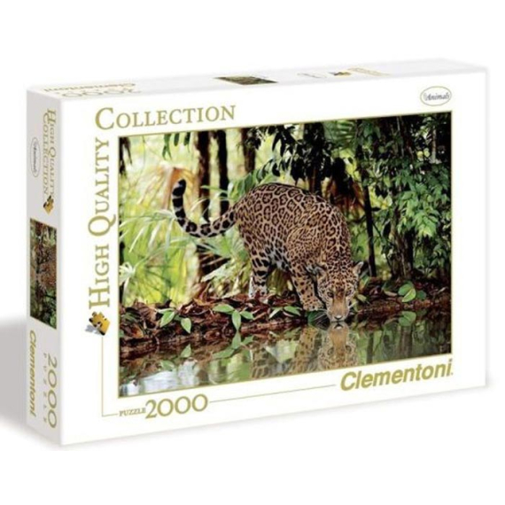 Clementoni 32537 - Puzzle 2000 Leopard                    