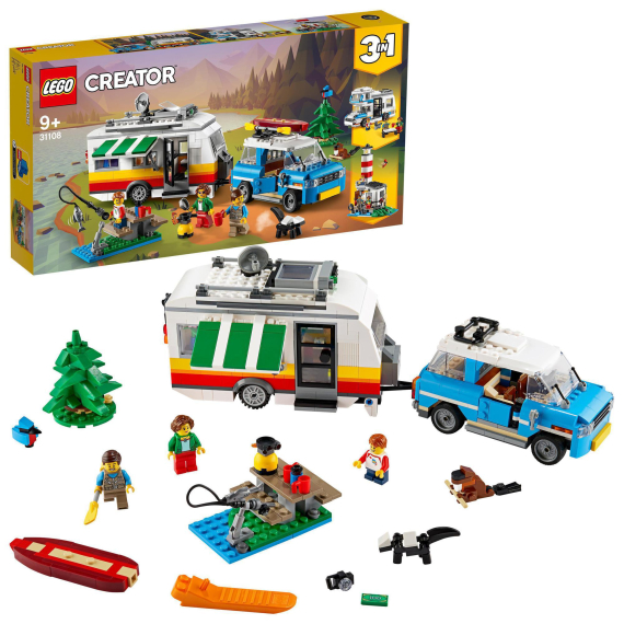 LEGO® Creator 3 v 1 31108 Rodinná dovolená v karavanu                    