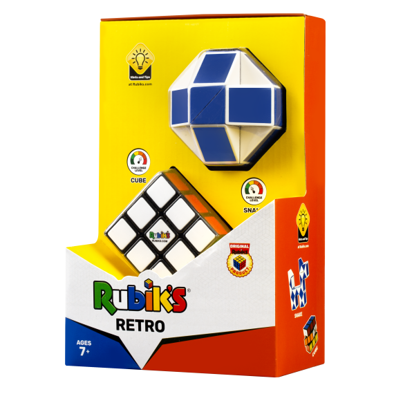 TM Toys - Rubik Rubikova kostka sada retro (snake + 3x3)                    