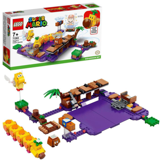 LEGO® Super Mario™ 71383 Wiggler a jedovatá bažina – rozšiřující set                    