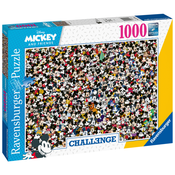 Ravensburger - Puzzle Challenge puzzle Disney a přátelé 1000 dílků                    