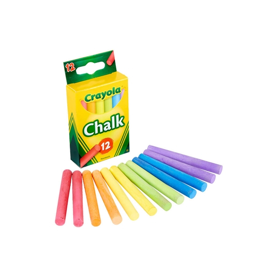 Barevné křídy Crayola 12 barev                    