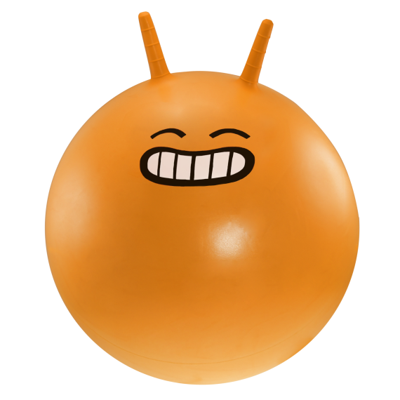 LIFEFIT - Dětský skákací míč 45 cm, oranžový                    