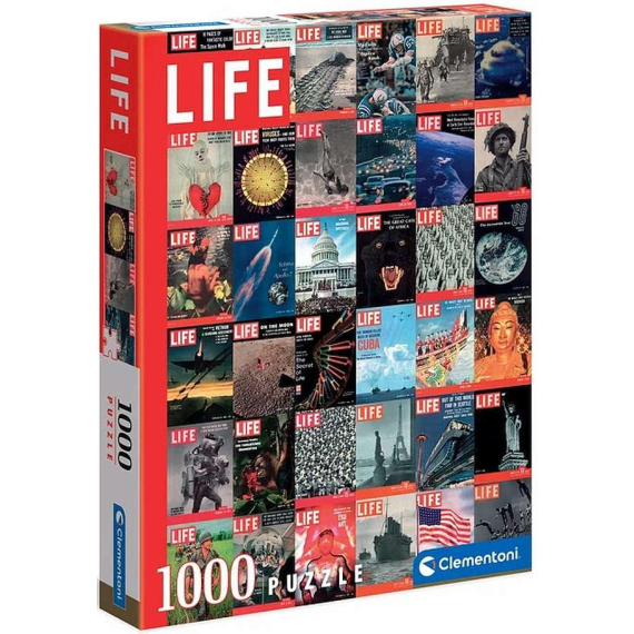 Clementoni - Puzzle 1000 Covers                    
