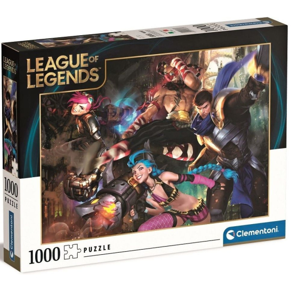 Clementoni 39668 - Puzzle 1000  LEAGUE of Legends                    