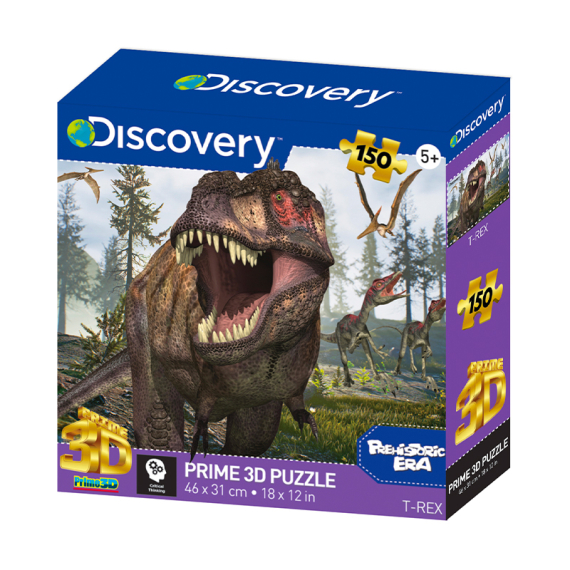 PRIME 3D PUZZLE - Tyrannosaurus Rex 150 dílků                    