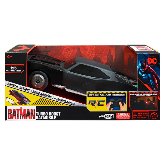 Spin Master Batman Film Batmobile R/C Jízda po zadním                    