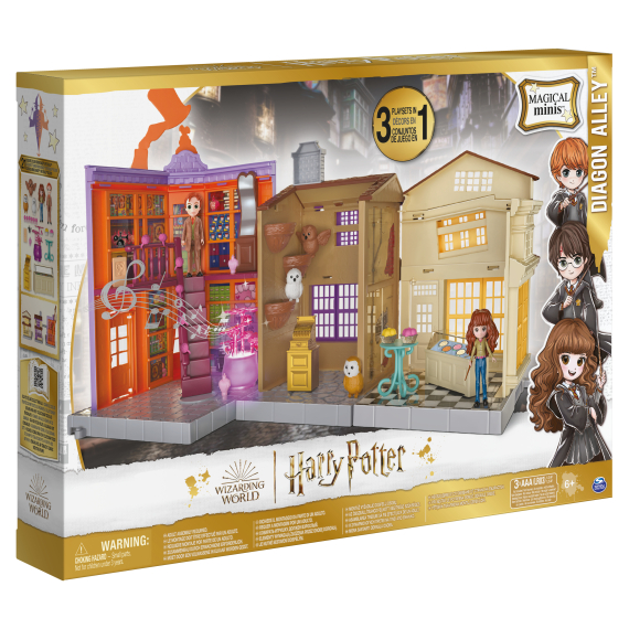 Spin Master Harry Potter - Hrací sada Příčná ulice s figurkami                    