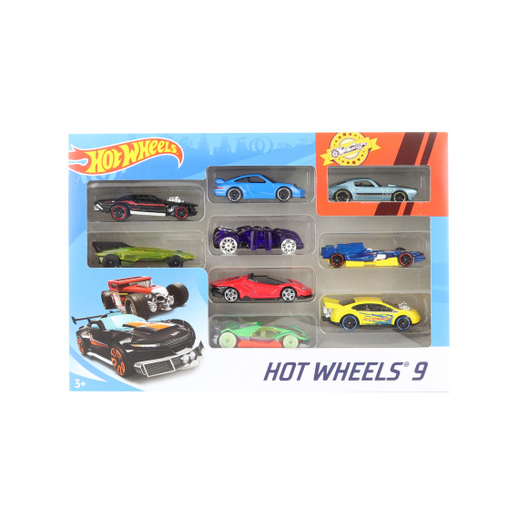 Hot Wheels Autíčka sada 9 ks                    