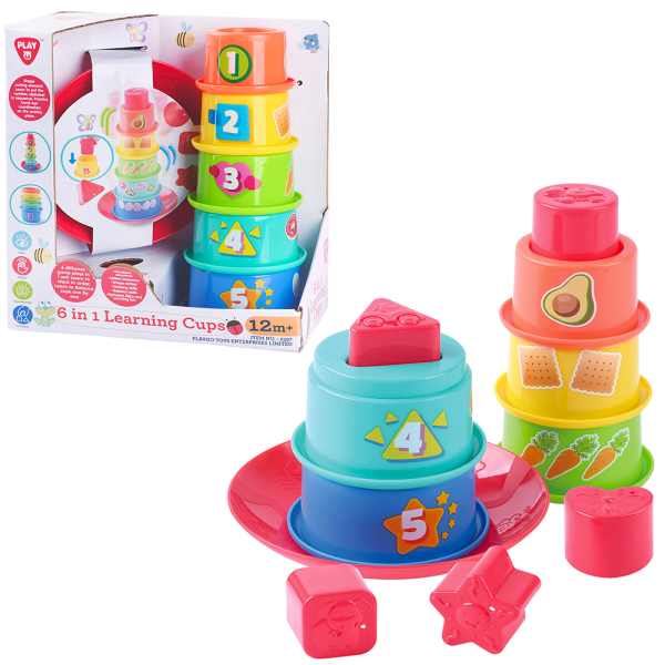 PLAYGO - Skládací kelímky 6 v 1