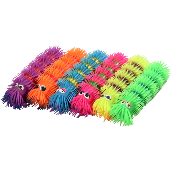 Antistresová mačkací Stonožka/Housenka 30cm - více druhů