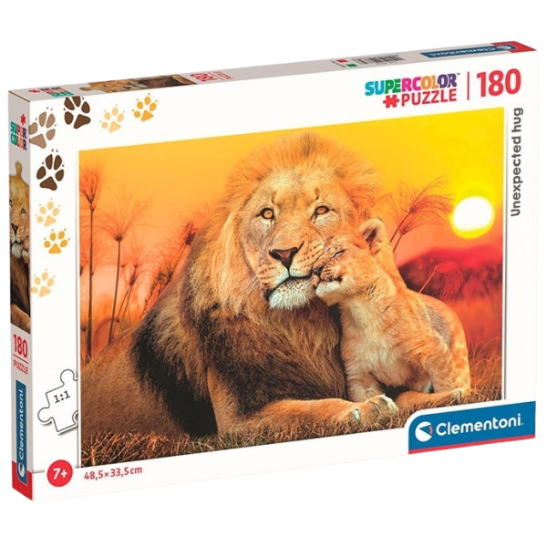 CLEMENTONI Puzzle Nečekané objetí 180 dílků