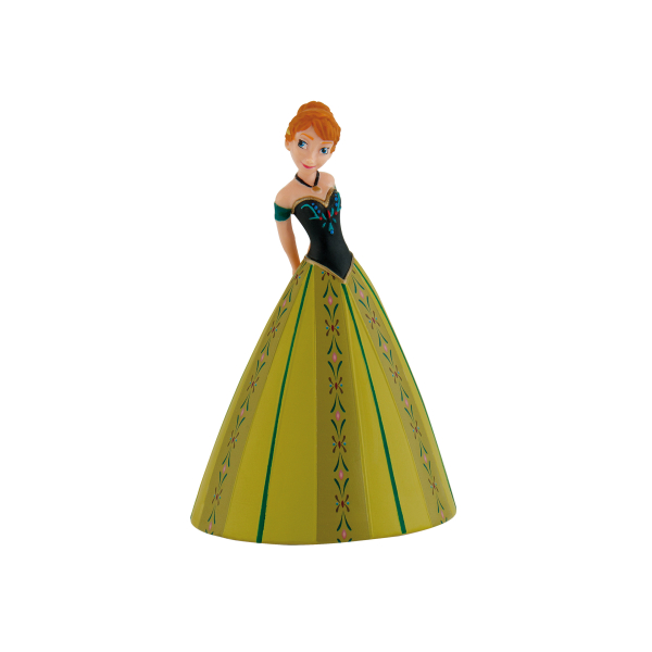 Bullyland - Ledové království - FROZEN - figurka Anna plesové šaty