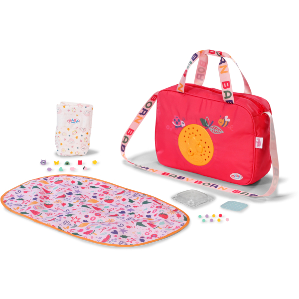 BABY born Přebalovací taška s nacvakávacími ozdobami