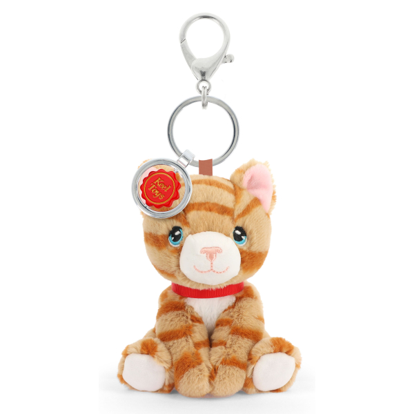 Keeleco Přívěsek na Tašku Zrzavá Kočka 12 cm