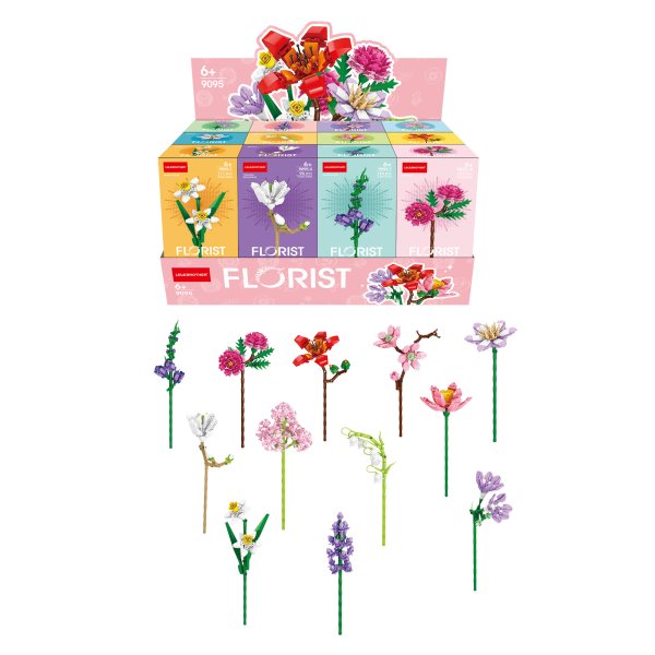 FLORIST Romantické a okrasné jarní květy, 12 druhů