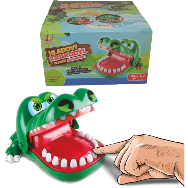 STUDO GAMES - Hladový krokodýl
