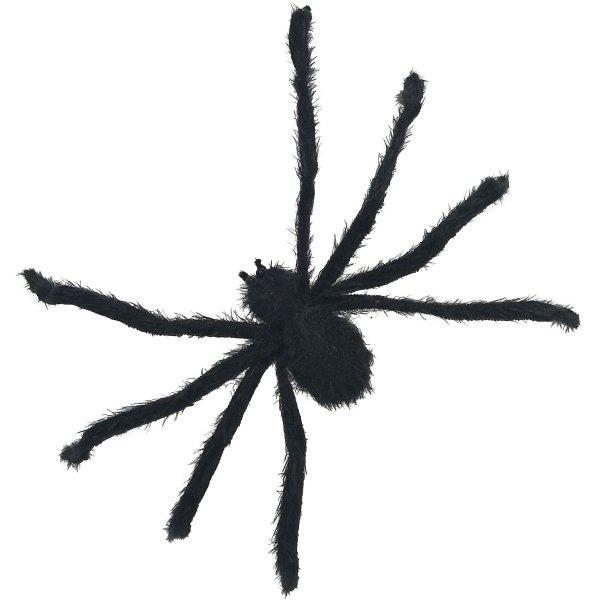 PARTY doplňky - černý pavouk 77 cm