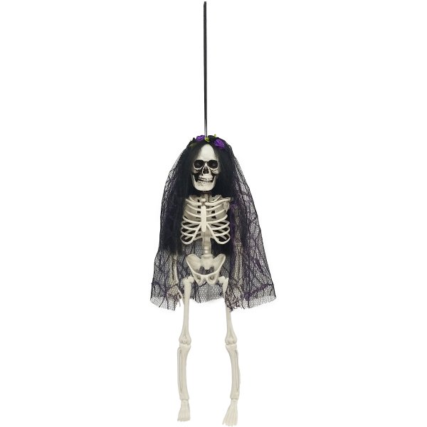 PARTY doplňky - závěsný kostlivec 40 cm