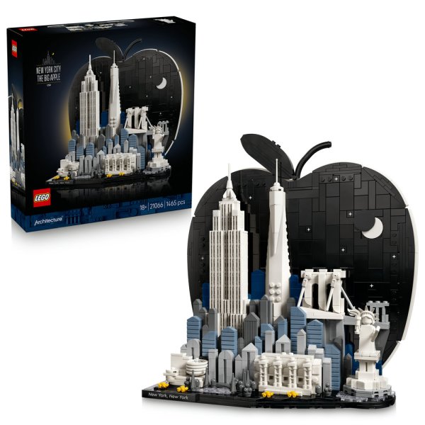 Lego® architecture 21066 new york – velké jablko
