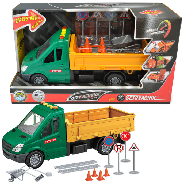 CITY SERVICE CAR - 1:14 Auto správa silnic s příslušenstvím