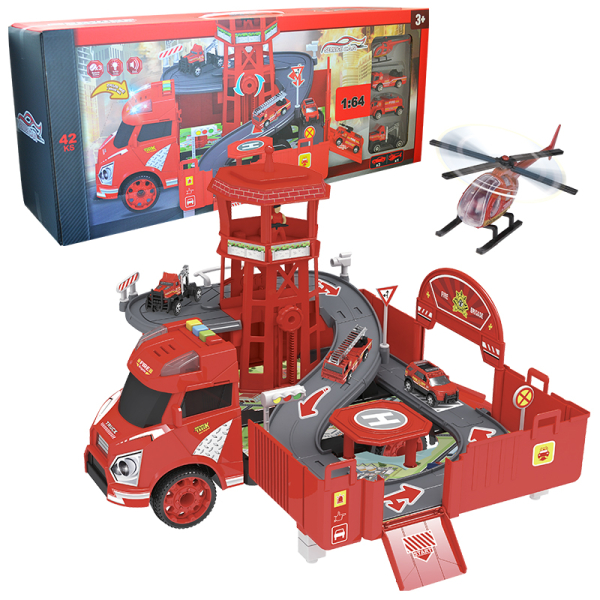 Hasičská stanice auto