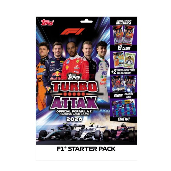 Formule F1 2026 Turbo Attax - Starter Pack