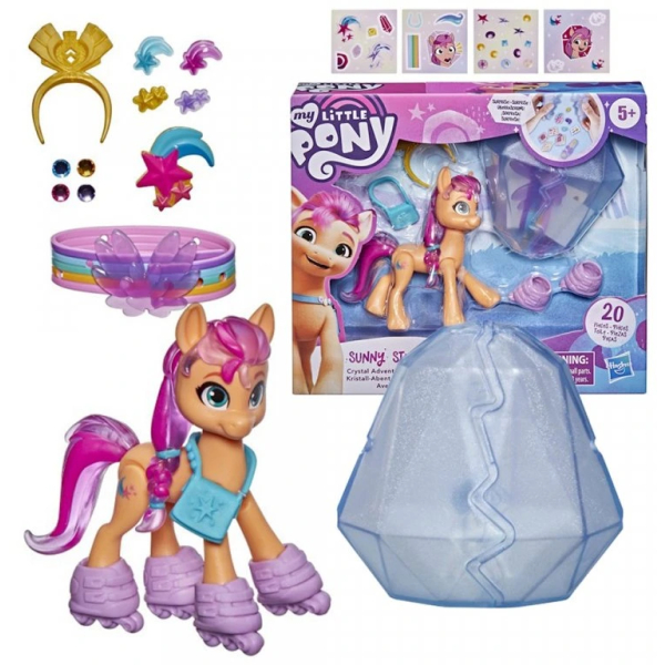 Figurka My Little Pony Crystal Adventure Sunny – Sunny