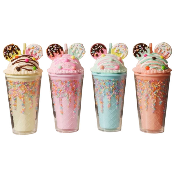 Kelímek s víčkem a brčkem Oreo 480ml - více variant