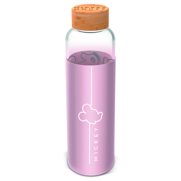 EPEE Czech Mickey Mouse Skleněná láhev s návlekem 585 ml