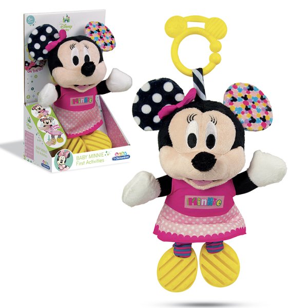 Clementoni Minnie plyšová se zvuky a úchytem