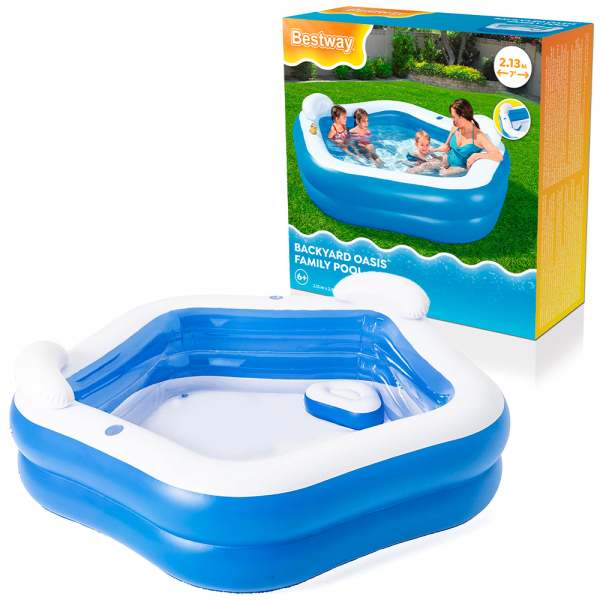 Bestway 54153 Family Fun 213 x 207 x 69 cm
