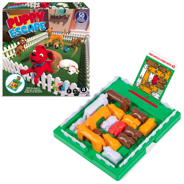 STEM logická hra - Útěk štěňátka