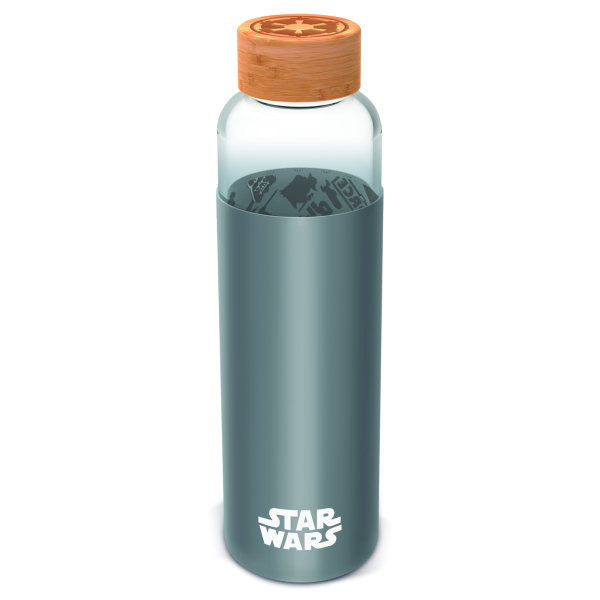 Epee Star Wars skleněná láhev se silikonovým návlekem 585ml
