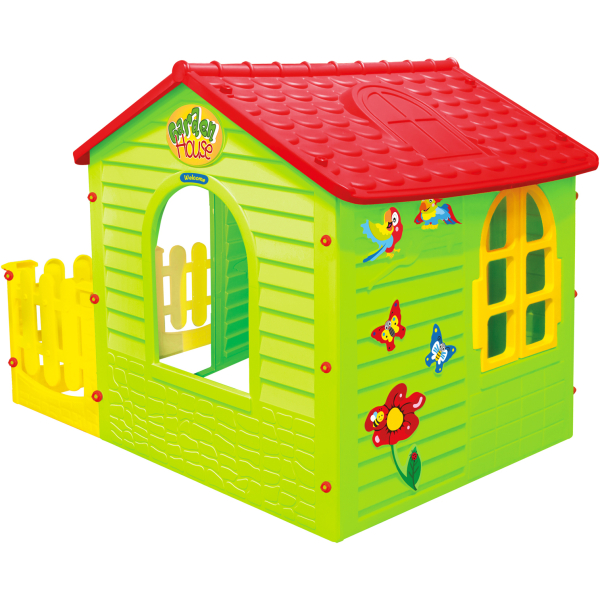 Mochtoys - Dětský zahradní domeček se zahrádkou