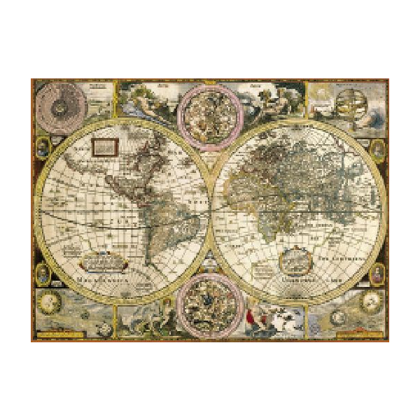 Puzzle 3000 dílků Mapa antická