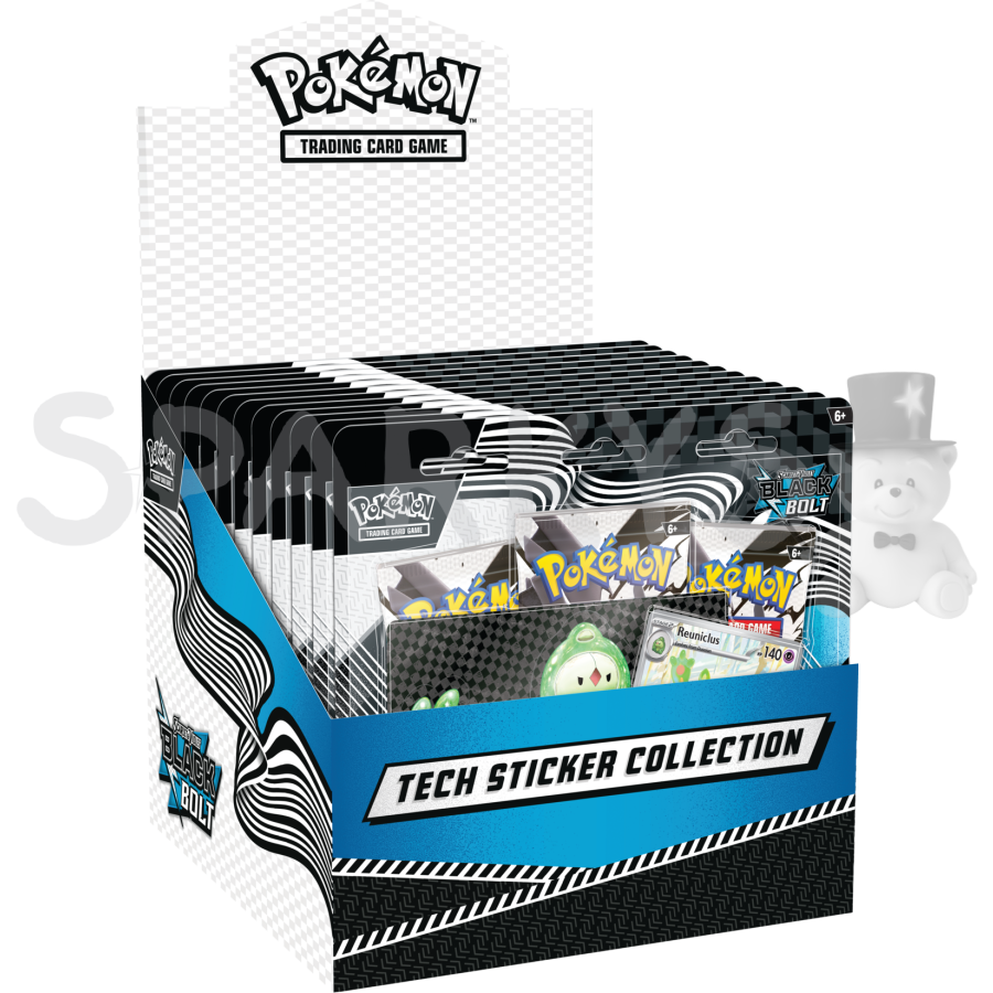 Pokémon TCG: SV10.5 Black Bolt - Tech Sticker Collection | Sparkys